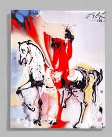 Salvador Dali (1904-1989) (France, Spain) Hors Commerce "Christian Knight"