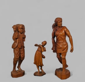 Spanish Carved Figure