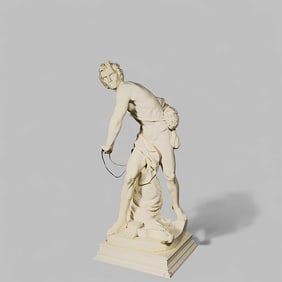 A. Santini 20th Century David Sculpture