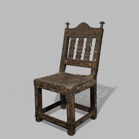 19th Century African Ashanti Chief Chair