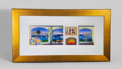 Fanch Ledan "Interior with Leger" Serigraph