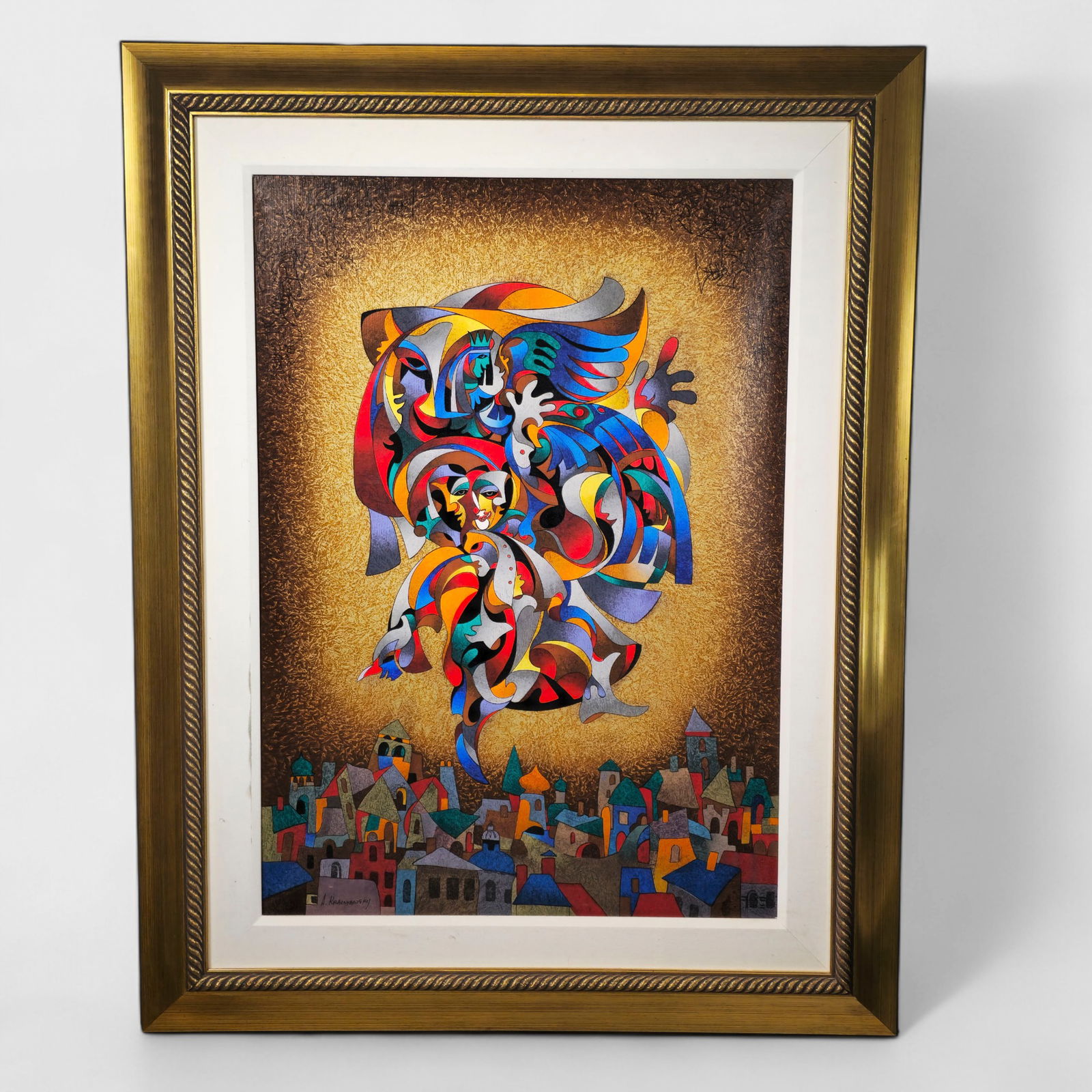 Anatole Krasnyansky "Blue Bird II" Serigraph (1 of 14)