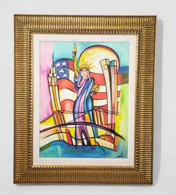 Alfred Gokel "Lady Liberty" Giclee