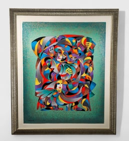 Anatole Krasnyansky "Pheonix" Serigraph