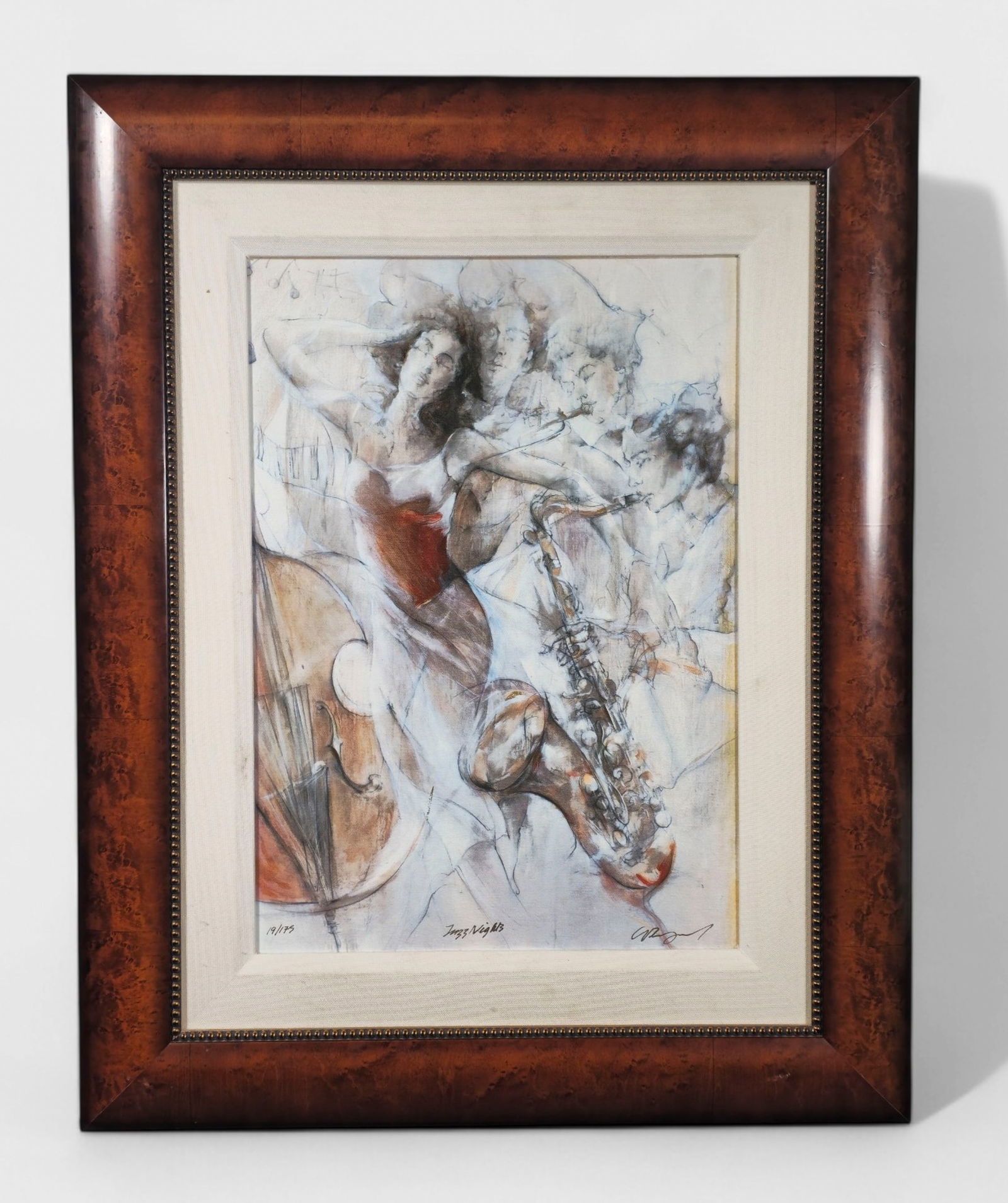 Gary Benfield "Jazz Nights" Serigraph (1 of 12)