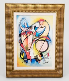 Alfred Gockel "Caribe Blues" Limited Edition Serigraph