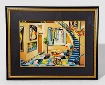 Alexander Astahov "Homage to Miro" Limited Edition Serigraph