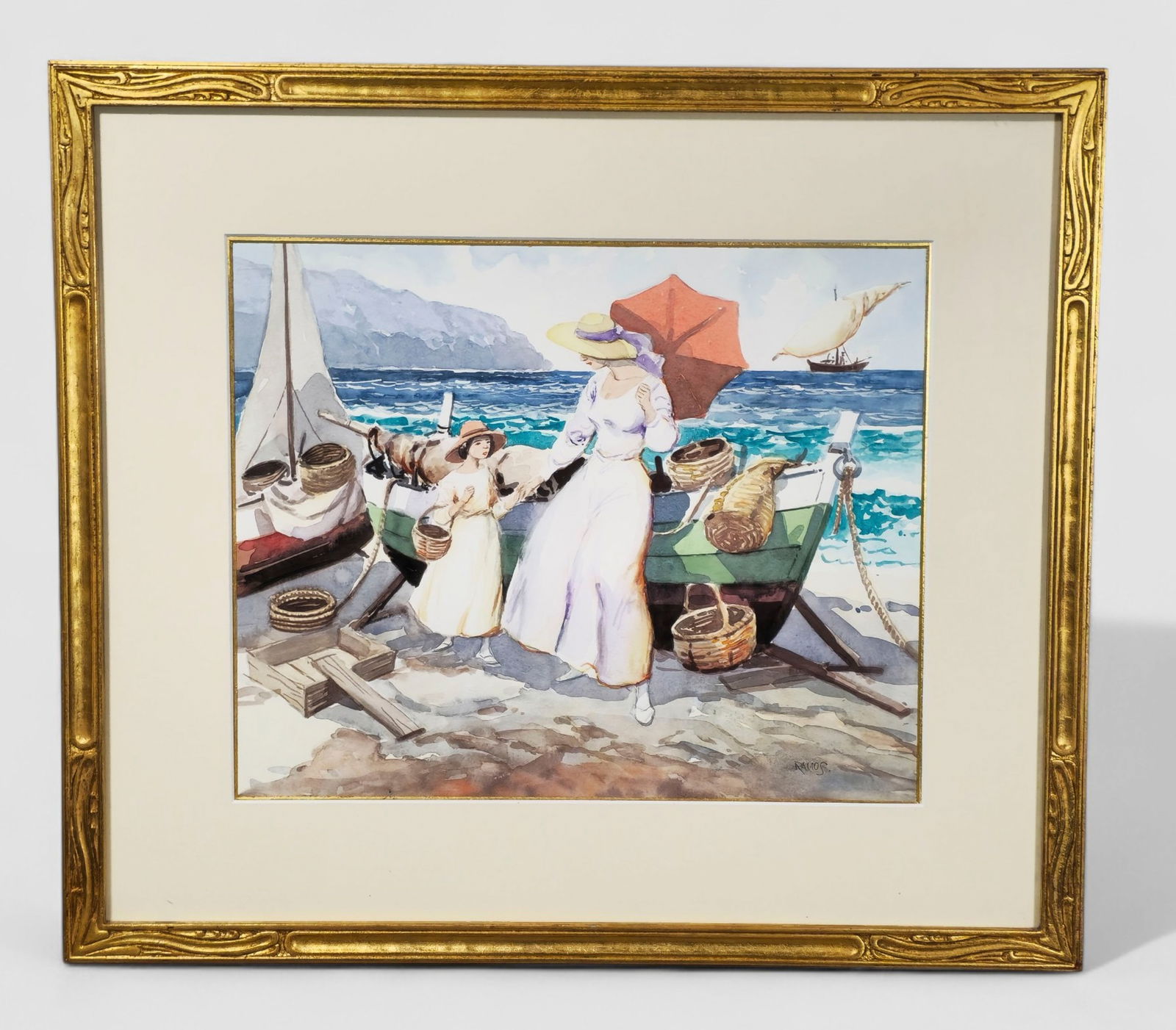 Vincente Ramos Watercolor on Paper (1 of 9)