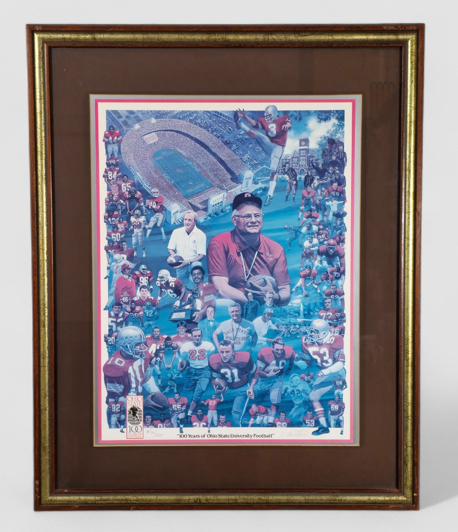 "100 Years of Ohio State Football" Print (1 of 8)