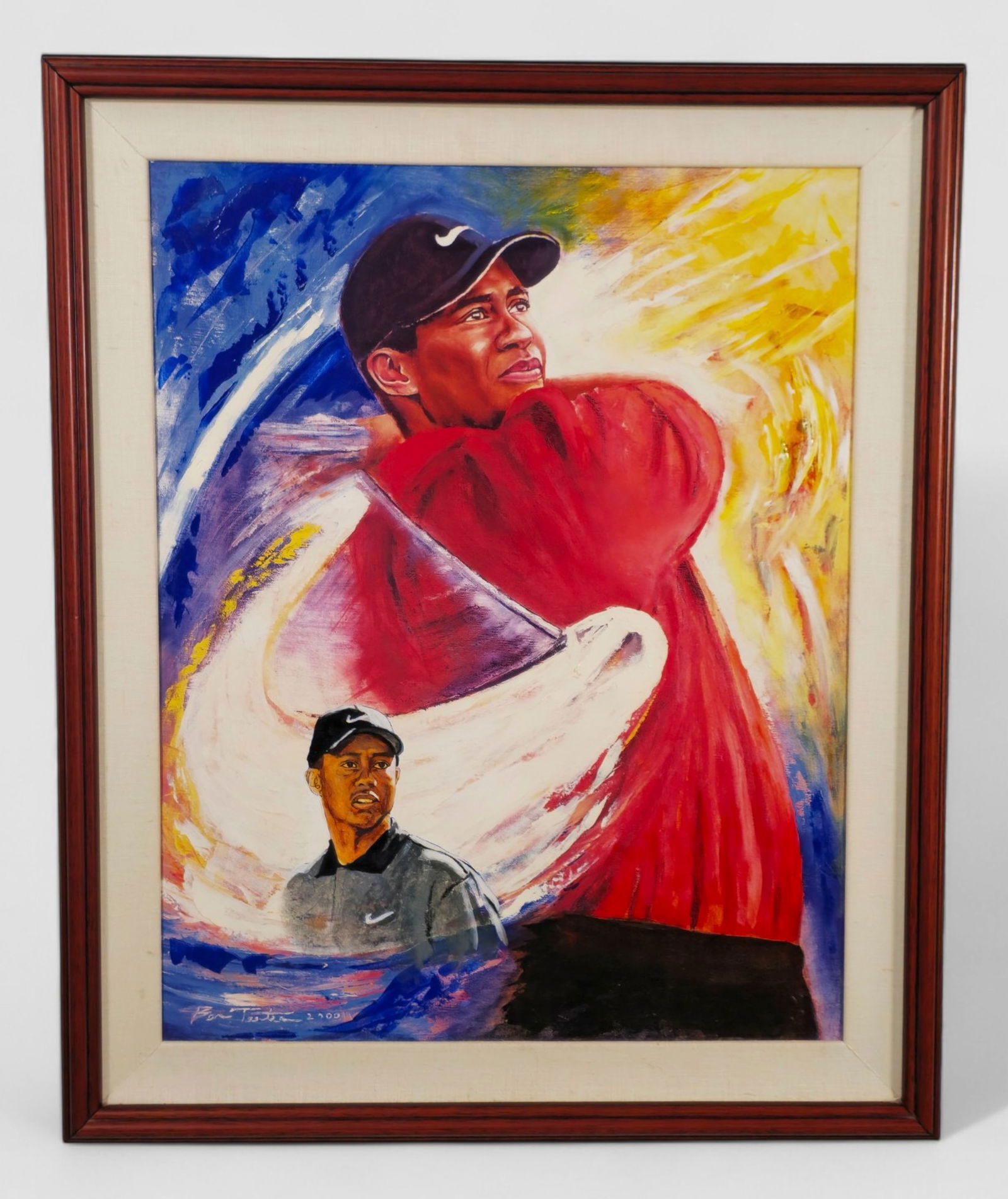 Ben Teeter "Tiger Woods" Lithograph (1 of 8)