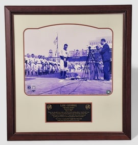 Lou Gehrig "The Iron Horse" Farewell Speech