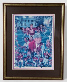 "The Bama Legend" Lithograph