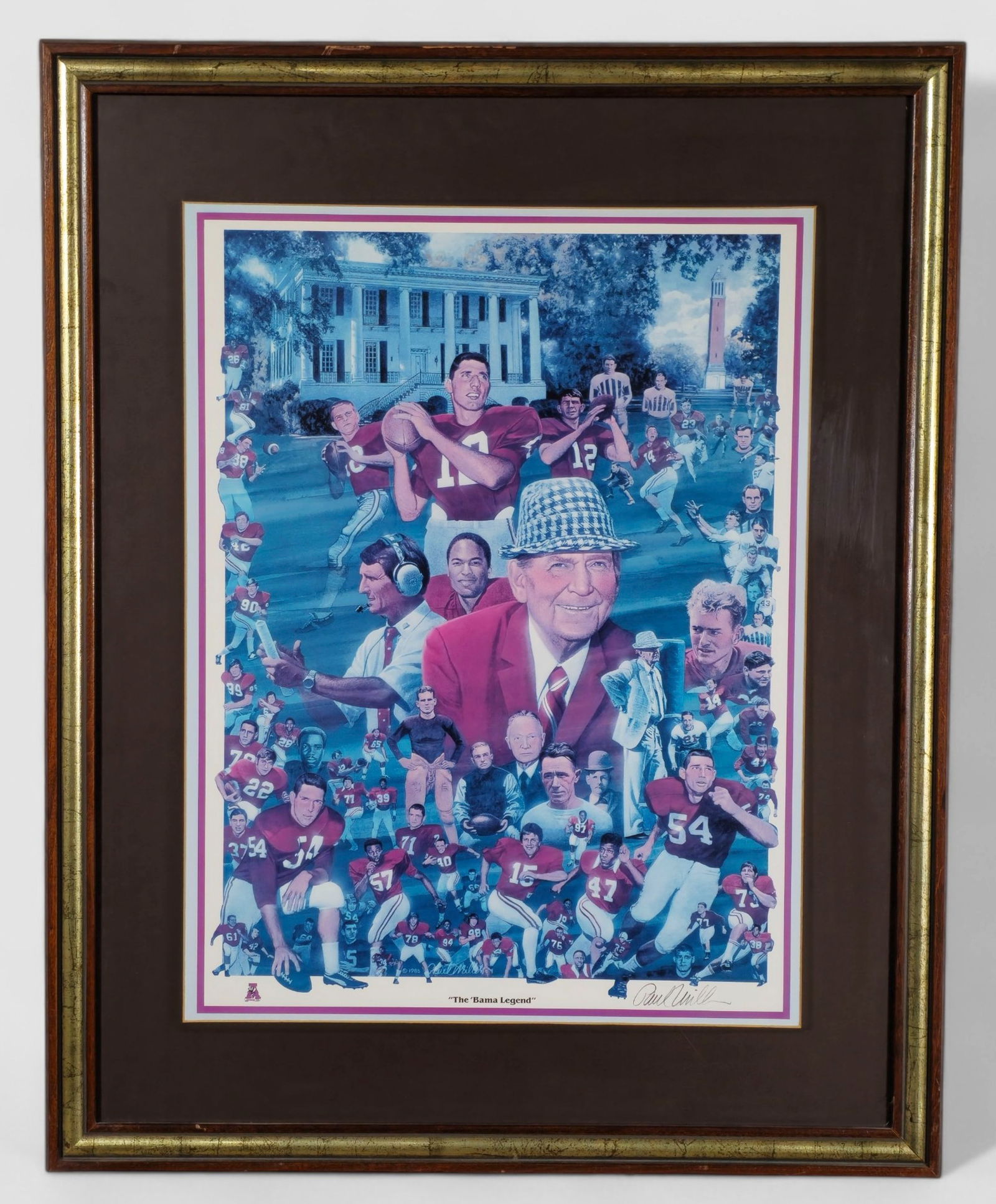 "The Bama Legend" Lithograph (1 of 11)