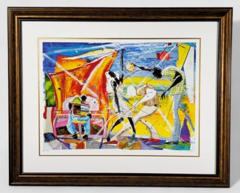 Glenn Marcus "Jazz Out of this World" Lithograph