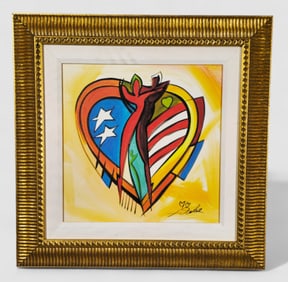 Alfred Gockel "Love American Style" Serigraph
