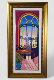Fanch Ledan "Pessac Village" Serigraph