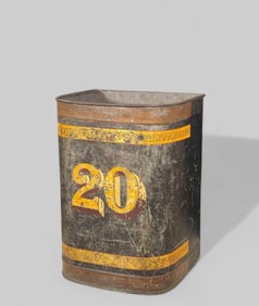 French Tea / Coffee 20 Gallon Tin
