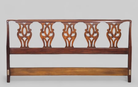 Henkel Harris King Size Mahogany Headboard