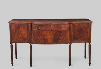 19th Century Mahogany Inland Sideboard