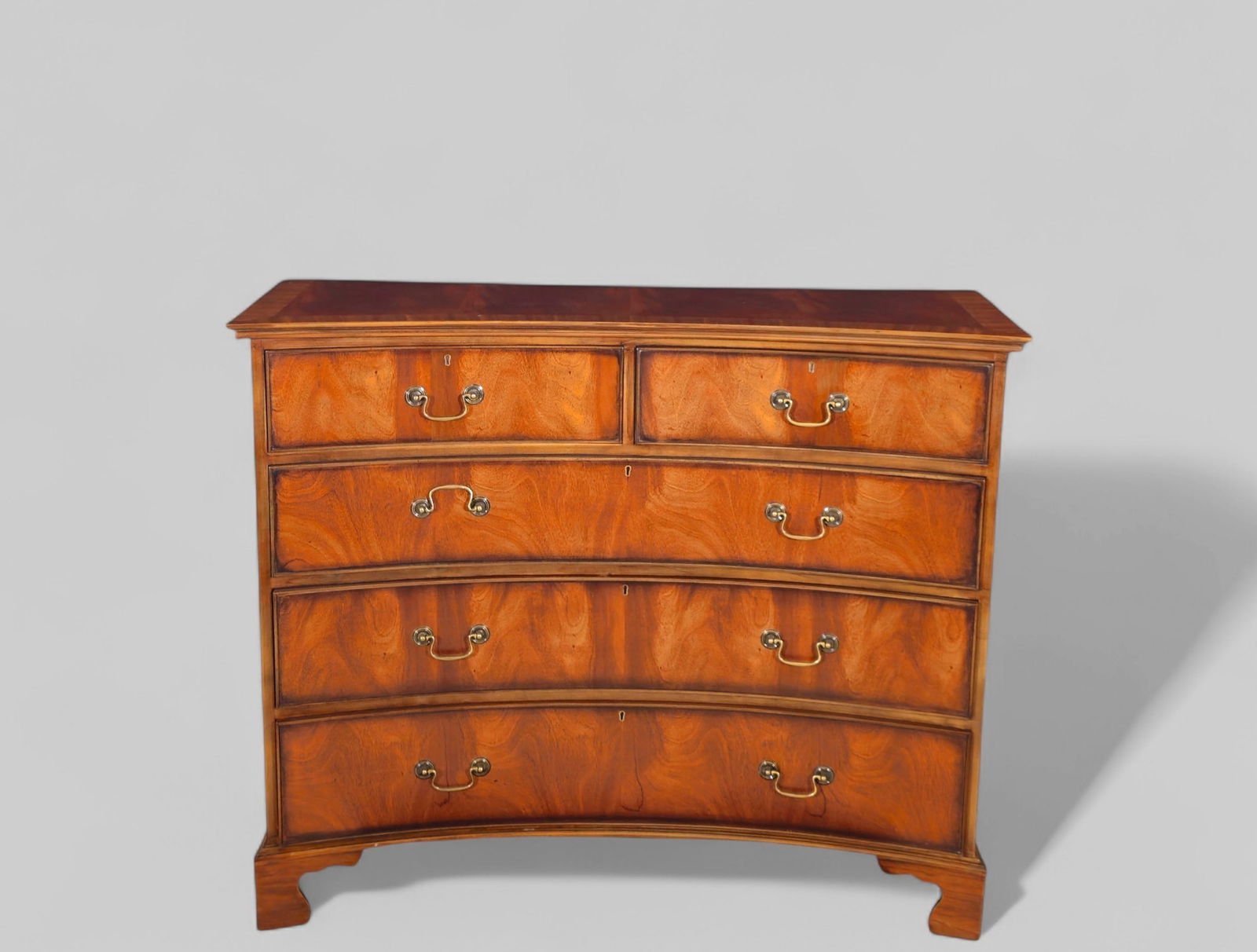 Beau Studio Mayfair Concave Mahogany Chest (1 of 9)
