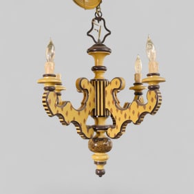 Chapman Custom Four Branch Chandelier