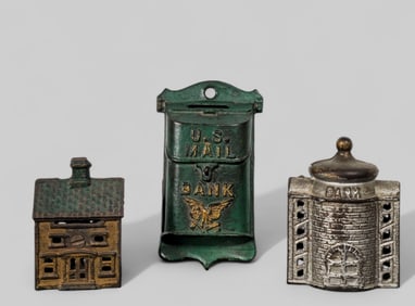 Assembled A.C. Williams Cast Iron Banks