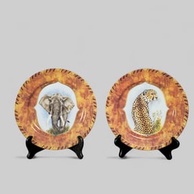 Lynn Chase African Portrait Plates