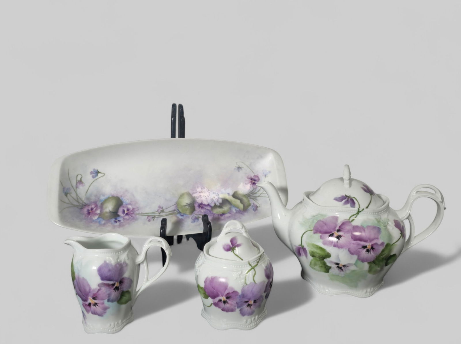 Tom Trauthwein Porcelain 4  Piece Breakfast  Set (1 of 8)