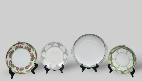 Assembled Austrian & Bavarian Porcelain Tableware