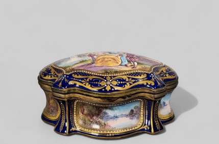 19th Century Sevres Porcelain Box