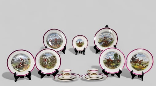 Copeland Spode "The Huntsman" Porcelain Tableware