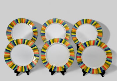 Deruta of Italy Porcelain Plates for J. Peterman Co.