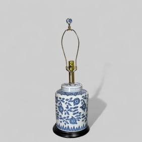 Chinese Porcelain Ginger Jar Table Lamp