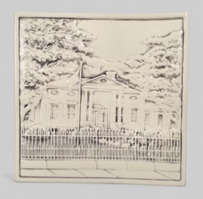 Rookwood Pottery "Taft Museum" Commemorative Tile