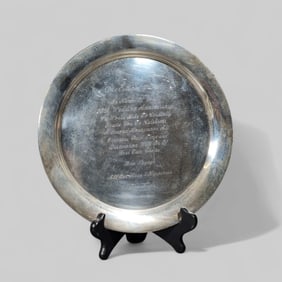 Wallace Sterling Silver Presentation Tray