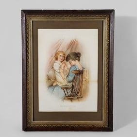 Frances Brundage (B-1854, NJ) Illustration Print