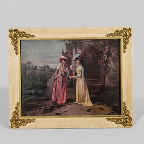 Victorian Crystoleum Painting by Ullman MFG Co (Print)