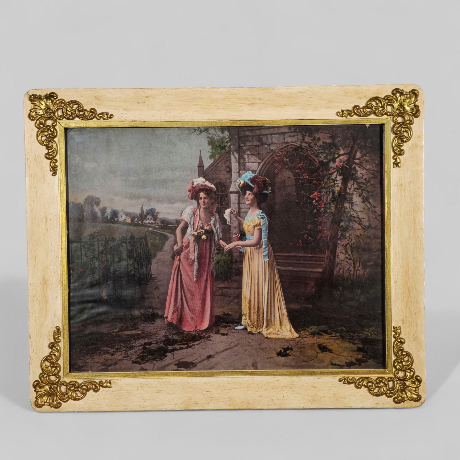 Victorian Crystoleum Painting by Ullman MFG Co (Print) (1 of 6)