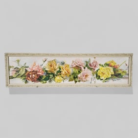 Catherine Klein Yard Long Print of Roses