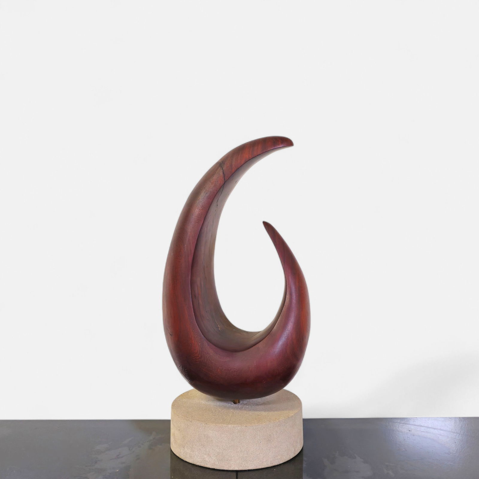 Abstract Rosewood Sculpture (1 of 7)