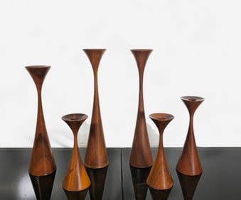 Rude Osolnik candlesticks