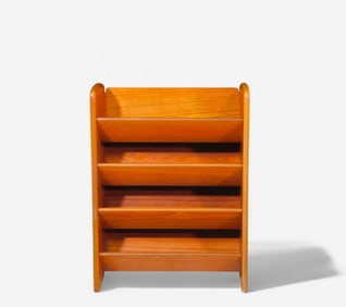 Bruksbo Teak Magazine Rack