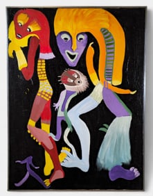 Louise Abrams Oil Dancers