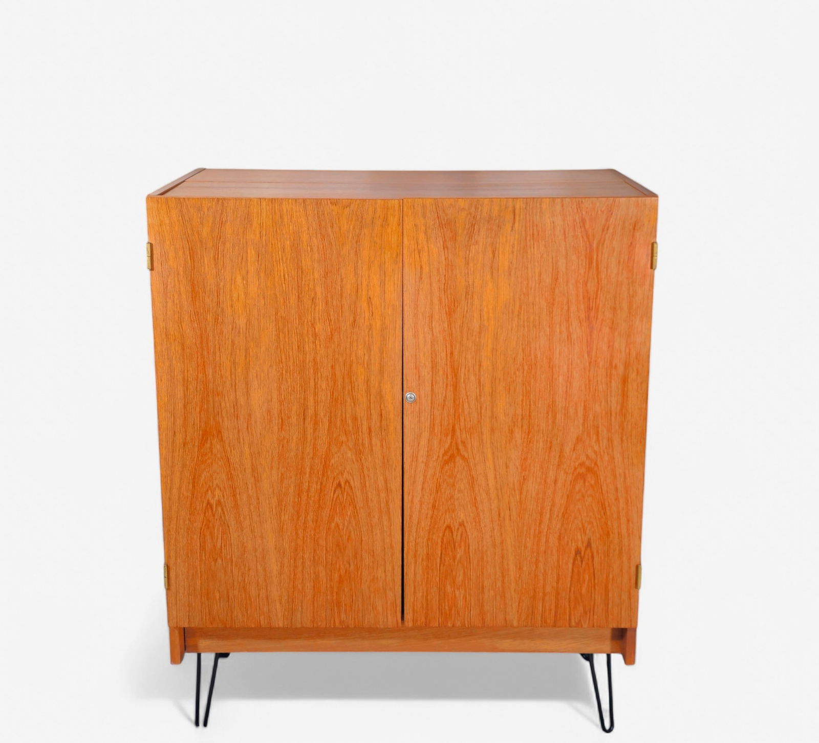 Danish Modern Teak Bar Cabinet (1 of 8)