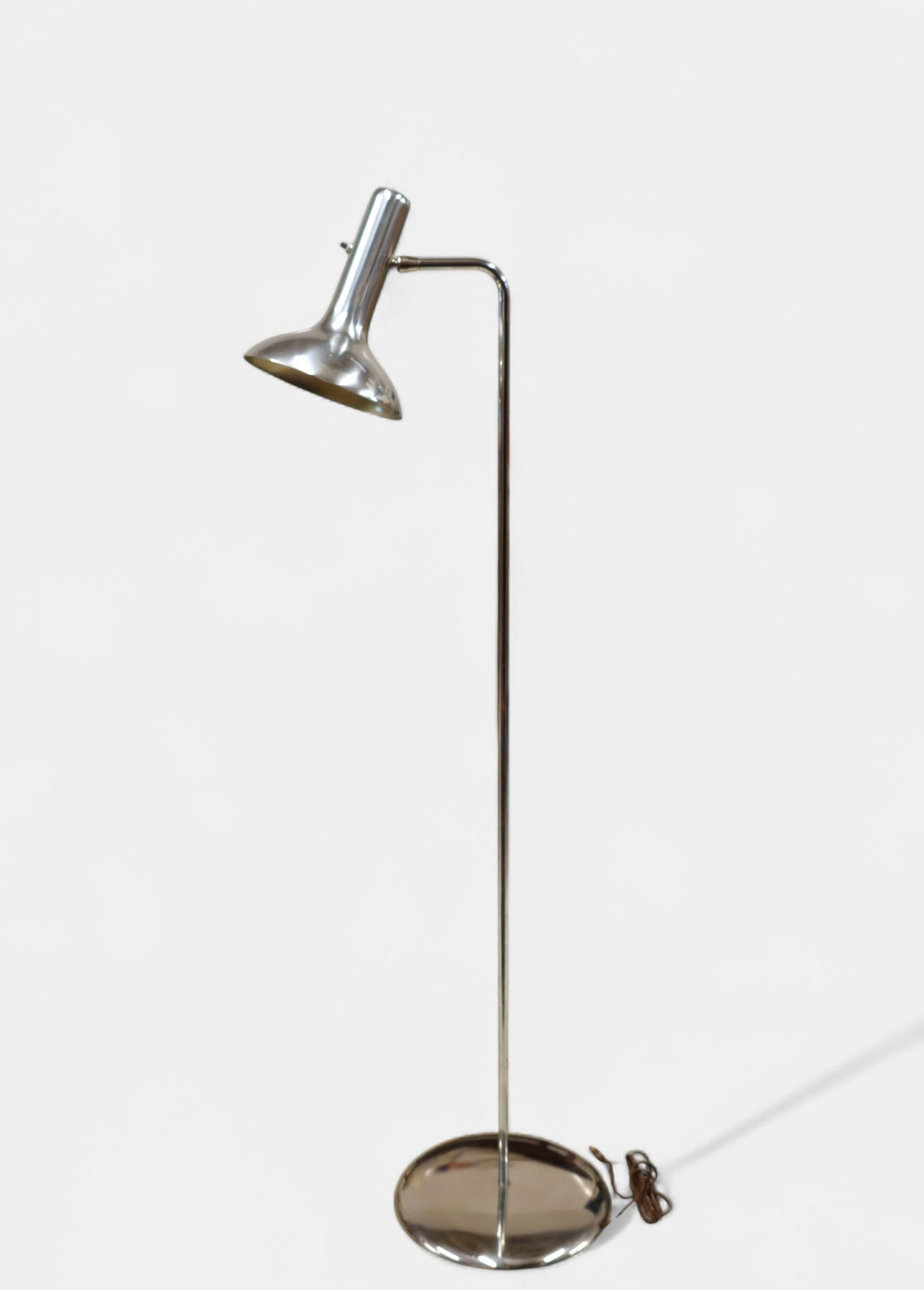 Mid-Century Modern Chrome Adjustable Floor Lamp (1 of 7)