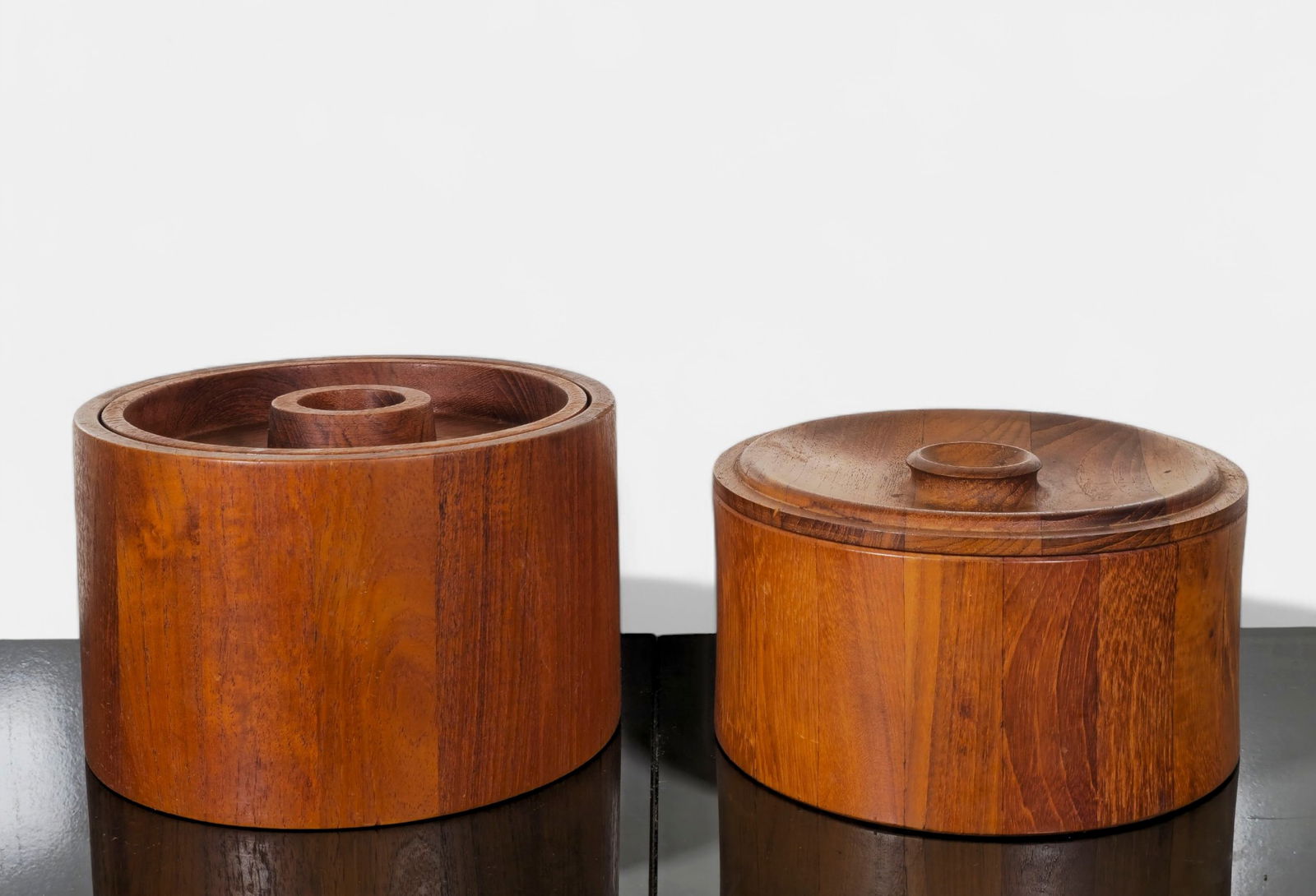 Jens Quistgaard for Dansk Designs Teak Staved Ice Buckets (1 of 15)