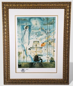 Salvador Dalí " The Discovery of America"  Color Lithograph