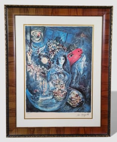 Marc Chagall "Bella" Color Lithograph