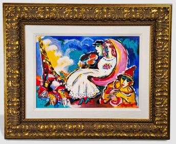 Zamy Steynovitz " Moonlit Dream"  Acrylic on Canvas