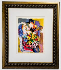 Zamy Steynovitz "Bride" Color Lithograph